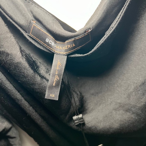 Women's BCBGMAXAZRIA One Sleeve Open Bows with belt Size XS - Picture 5 of 7